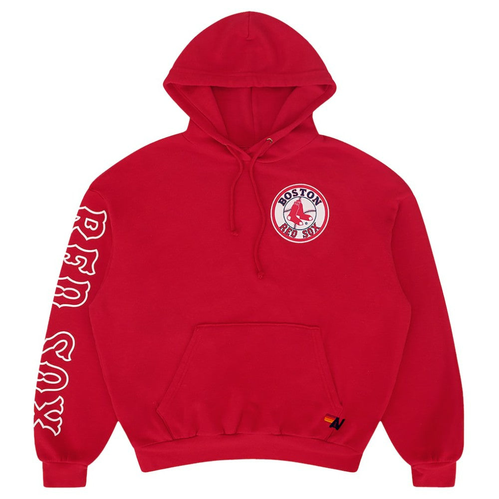Boston Red Sox Aviator Nation x MLB Unisex Tri-Blend Pullover Hoodie - MLB