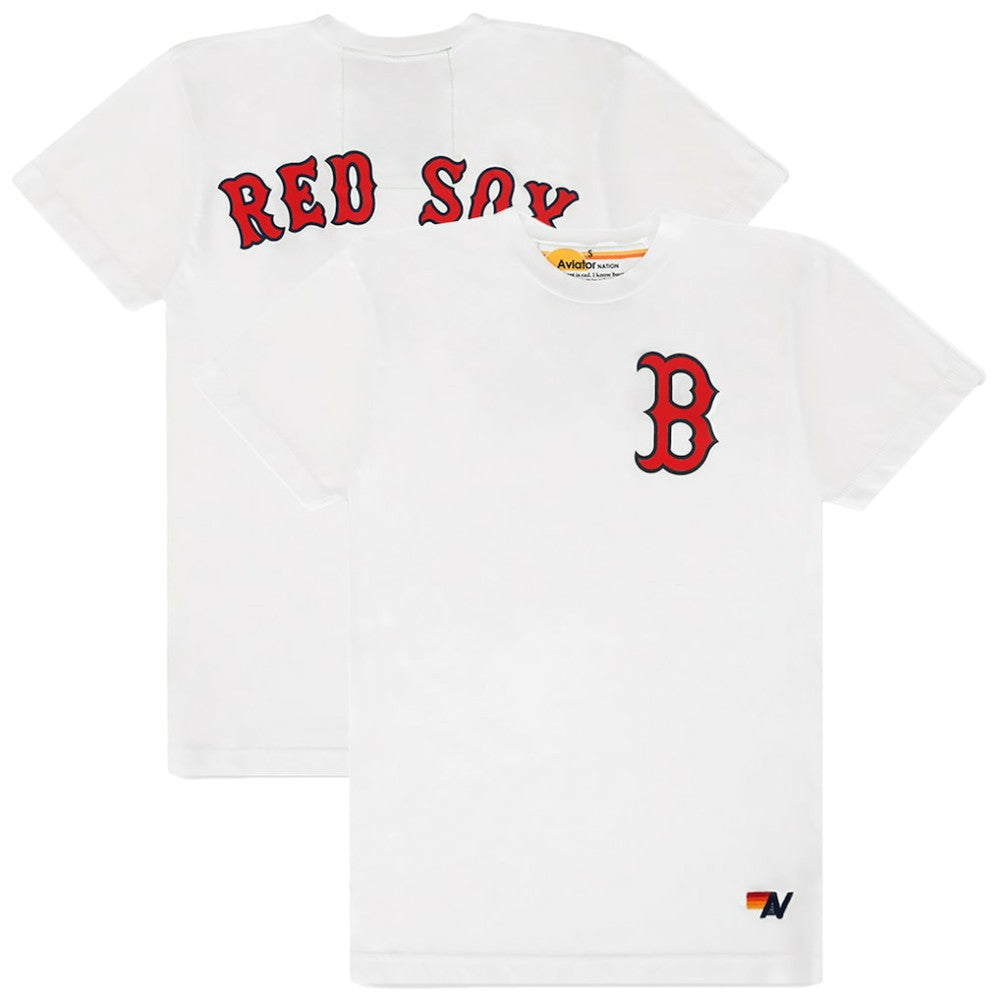 Boston Red Sox Aviator Nation x MLB Unisex Tri-Blend T-Shirt - MLB