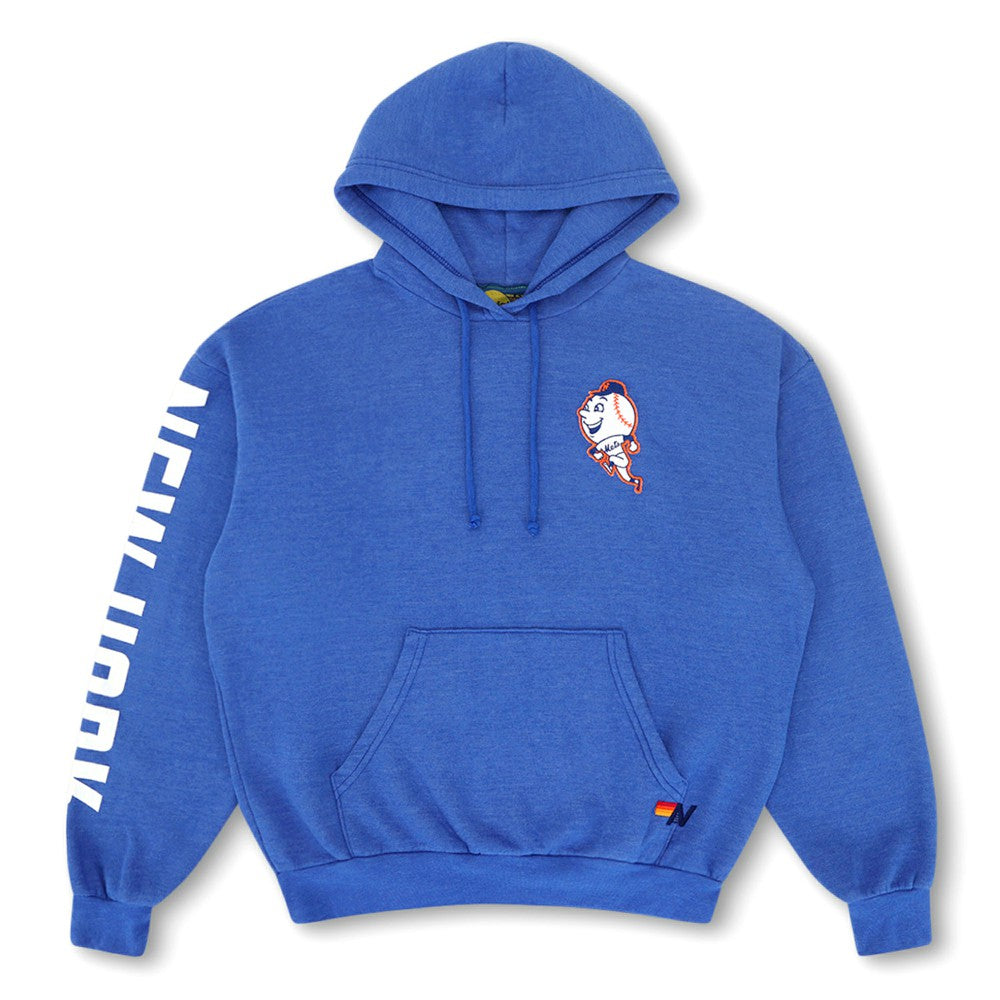 New York Mets Aviator Nation x MLB Unisex Relaxed Tri-Blend Hoodie - MLB