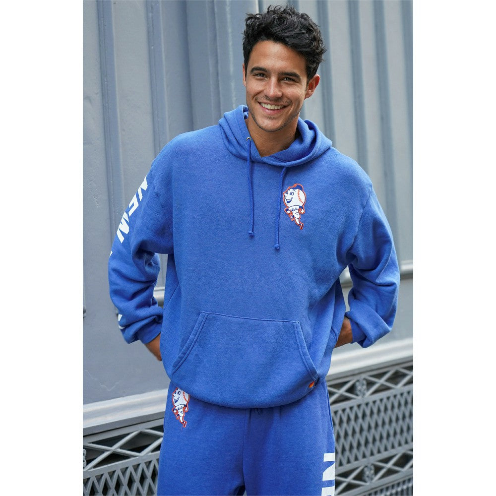 New York Mets Aviator Nation x MLB Unisex Relaxed Tri-Blend Hoodie - MLB