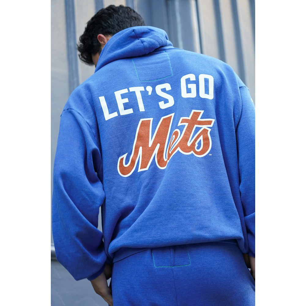 New York Mets Aviator Nation x MLB Unisex Relaxed Tri-Blend Hoodie - MLB