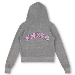 Texas Rangers Aviator Nation x MLB Unisex 5-Stripe Tri-Blend Full-Zip Hoodie - MLB