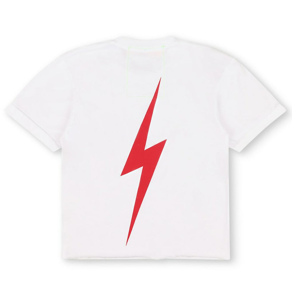Texas Rangers Aviator Nation x MLB Women's Bolt Boyfriend Tri-Blend T-Shirt - MLB