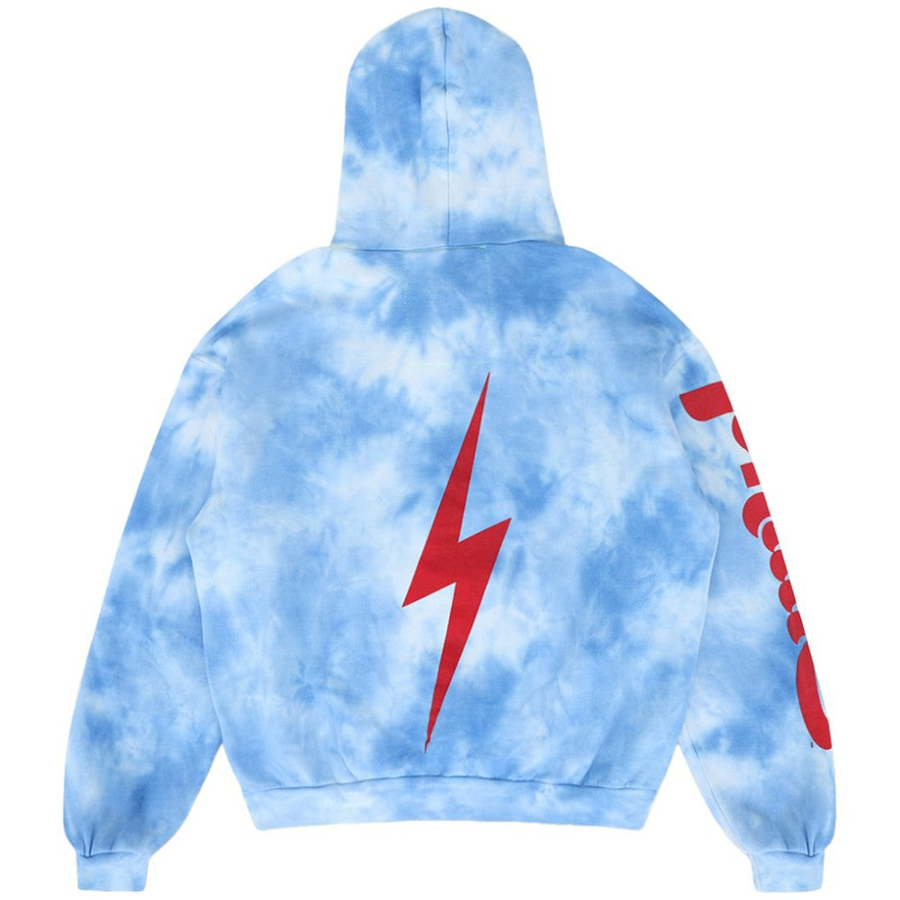 Philadelphia Phillies Aviator Nation x MLB Unisex Tie-Dye Tri-Blend Pullover Hoodie - MLB
