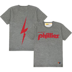 Philadelphia Phillies Aviator Nation x MLB Unisex Bolt Tri-Blend T-Shirt - MLB