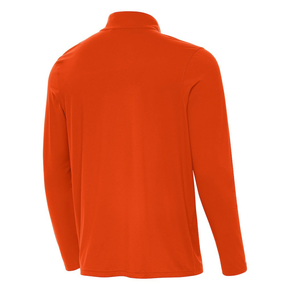 Cincinnati Bengals Antigua Streak Intent Quarter-Zip Sweatshirt Orange | NFL