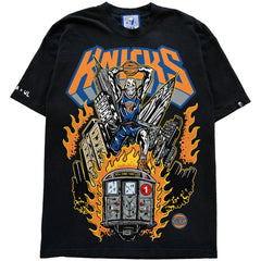 New York Knicks Warren Lotas x Fest Subway T-Shirt Black - NBA