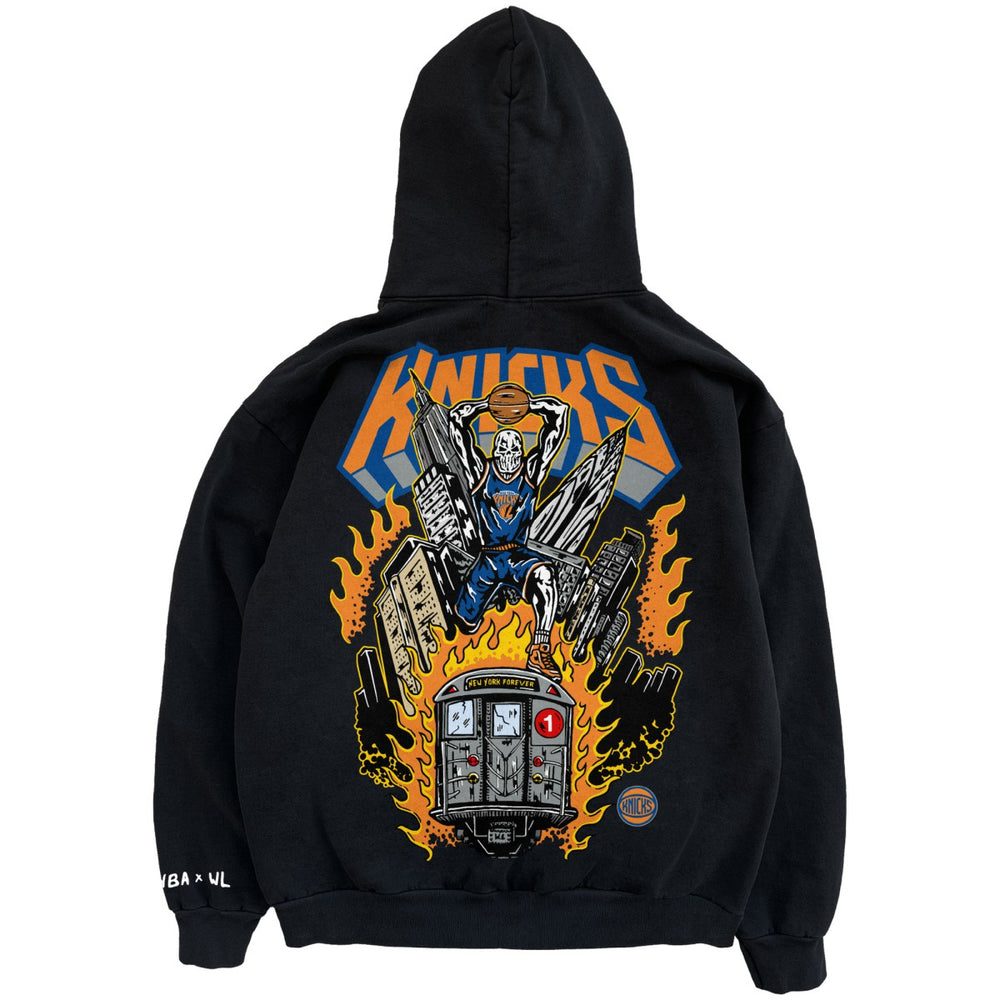 New York Knicks Warren Lotas x Fest Subway Hoodie Black - NBA