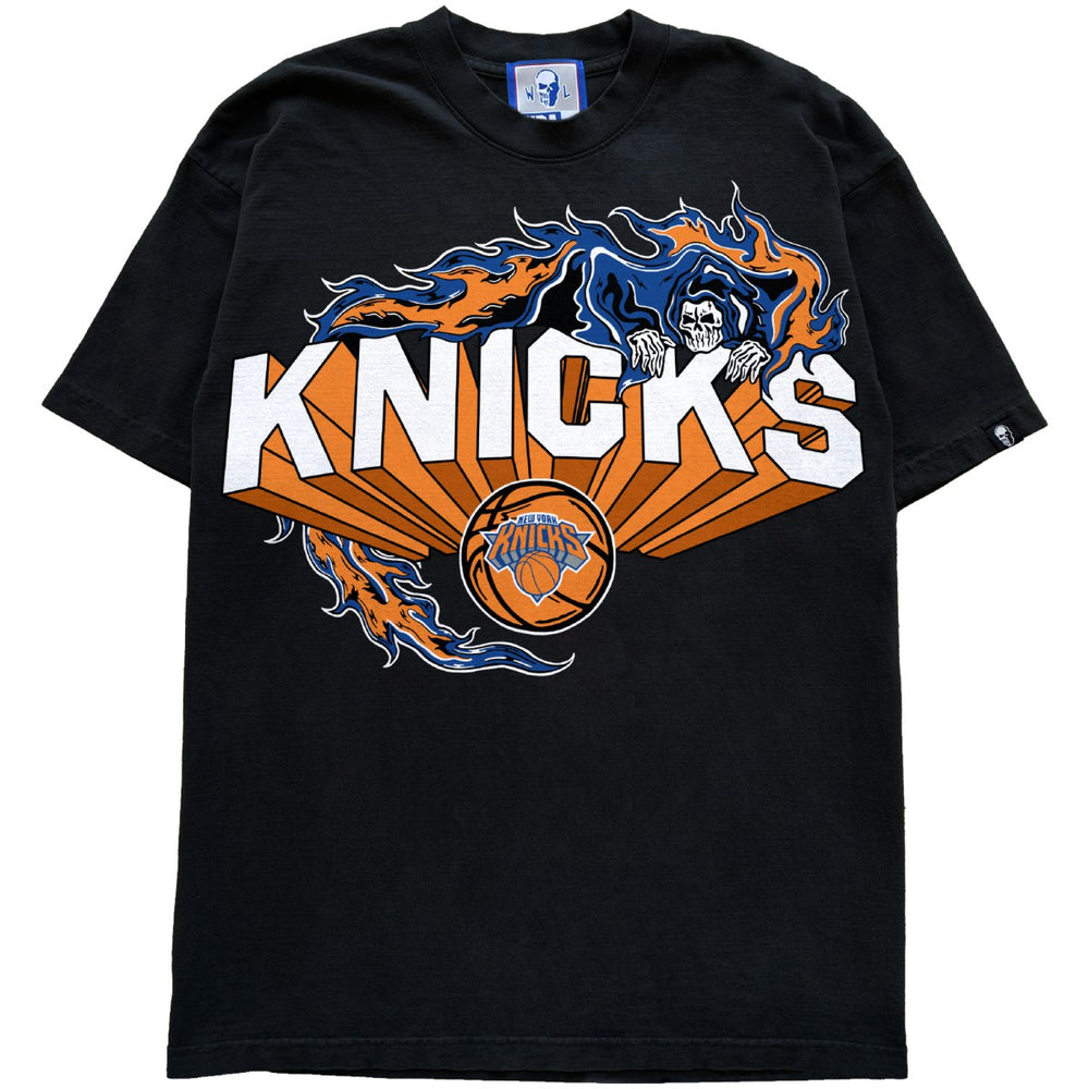 New York Knicks Warren Lotas x Fest Reaper T-Shirt Black - NBA