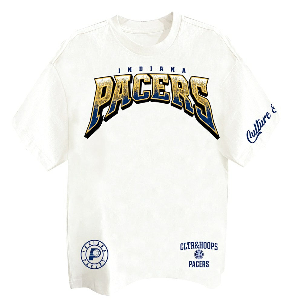 Indiana Pacers Two Hype Drip & Dime Collection Premium T-Shirt Off White - NBA