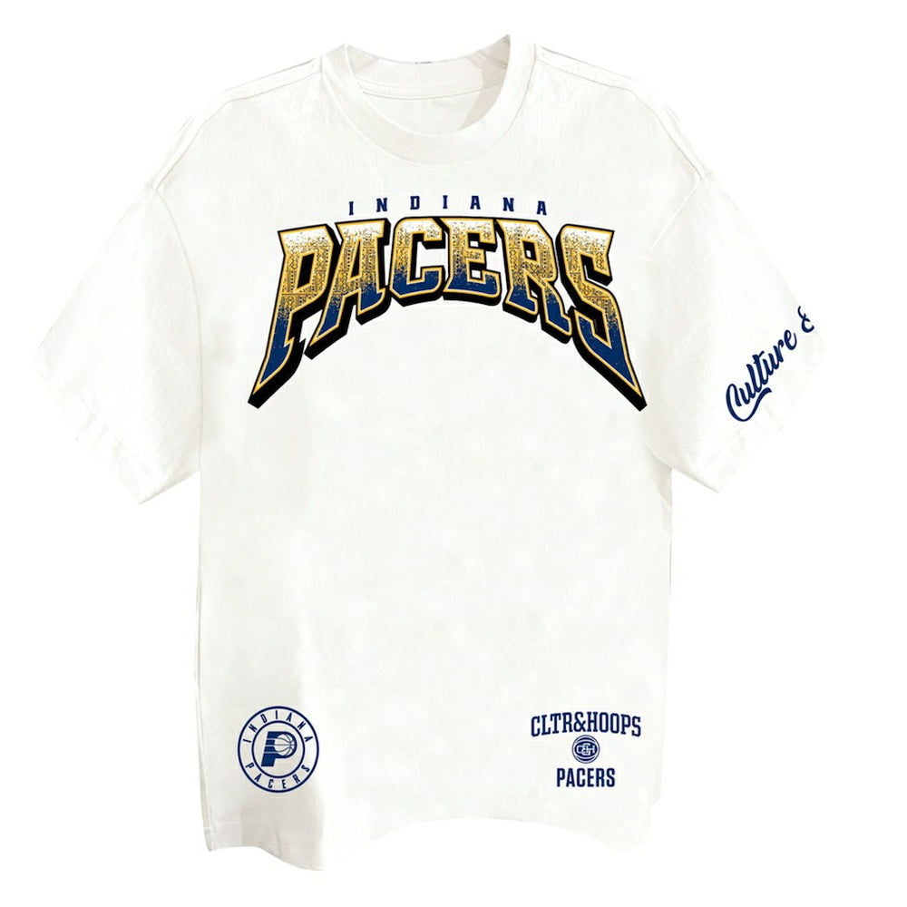 Indiana Pacers Two Hype Drip & Dime Collection Premium T-Shirt Off White - NBA