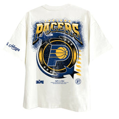 Indiana Pacers Two Hype Drip & Dime Collection Premium T-Shirt Off White - NBA