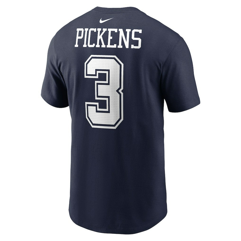 George Pickens Dallas Cowboys Name & Number T-Shirt Navy | Nike for Sale