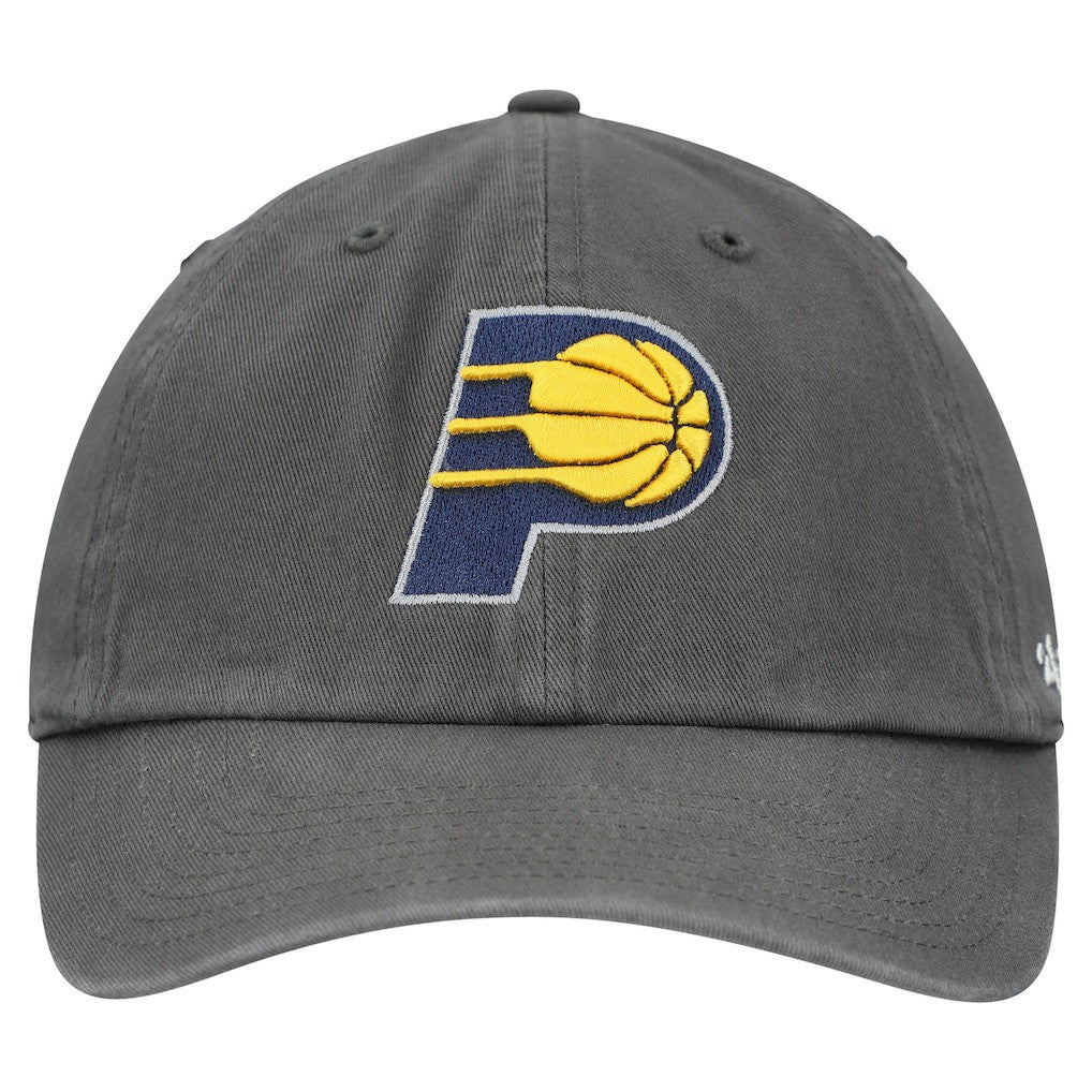 Indiana Pacers '47 Primary Logo Clean Up Adjustable Hat Charcoal - NBA