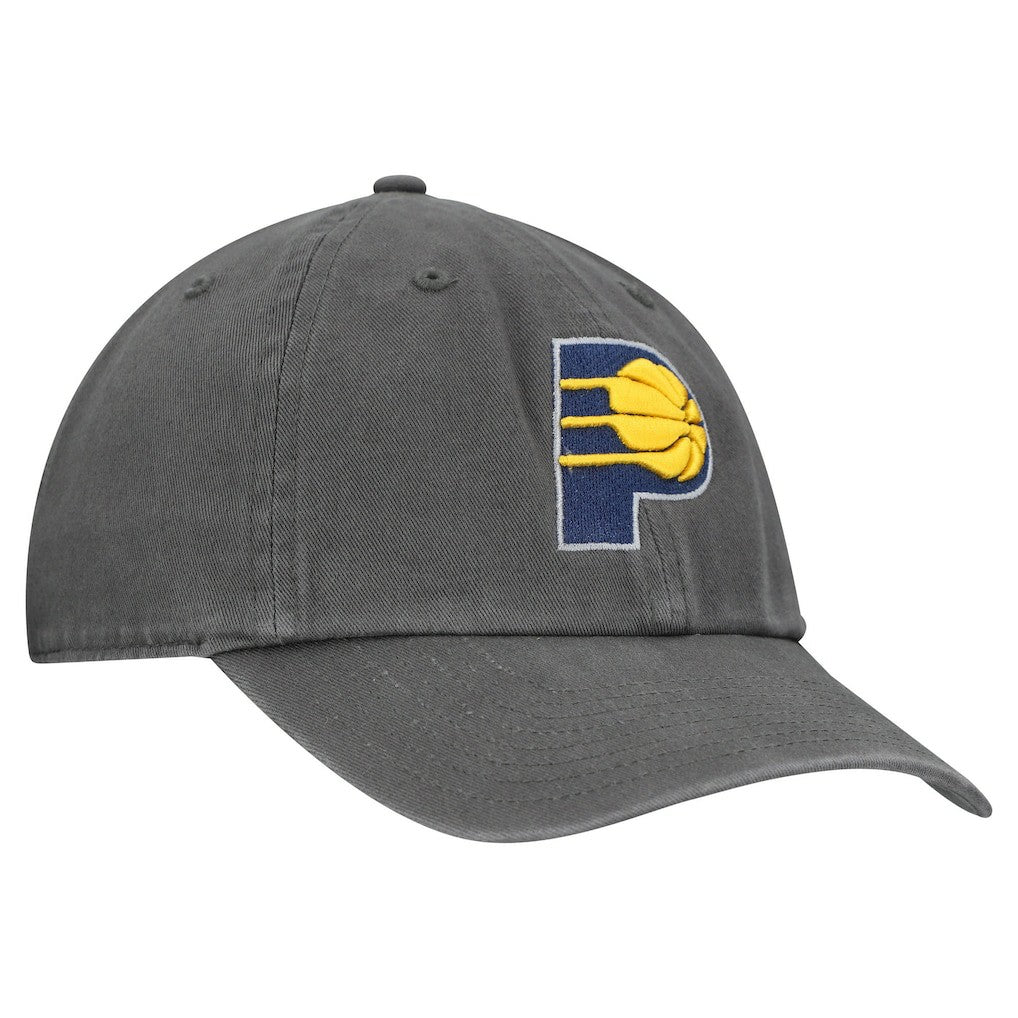 Indiana Pacers '47 Primary Logo Clean Up Adjustable Hat Charcoal - NBA