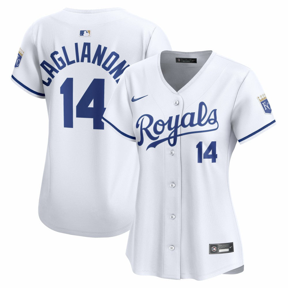 Jac Caglianone Kansas City Royals Nike Women's Home Limited Player Jersey - MLB