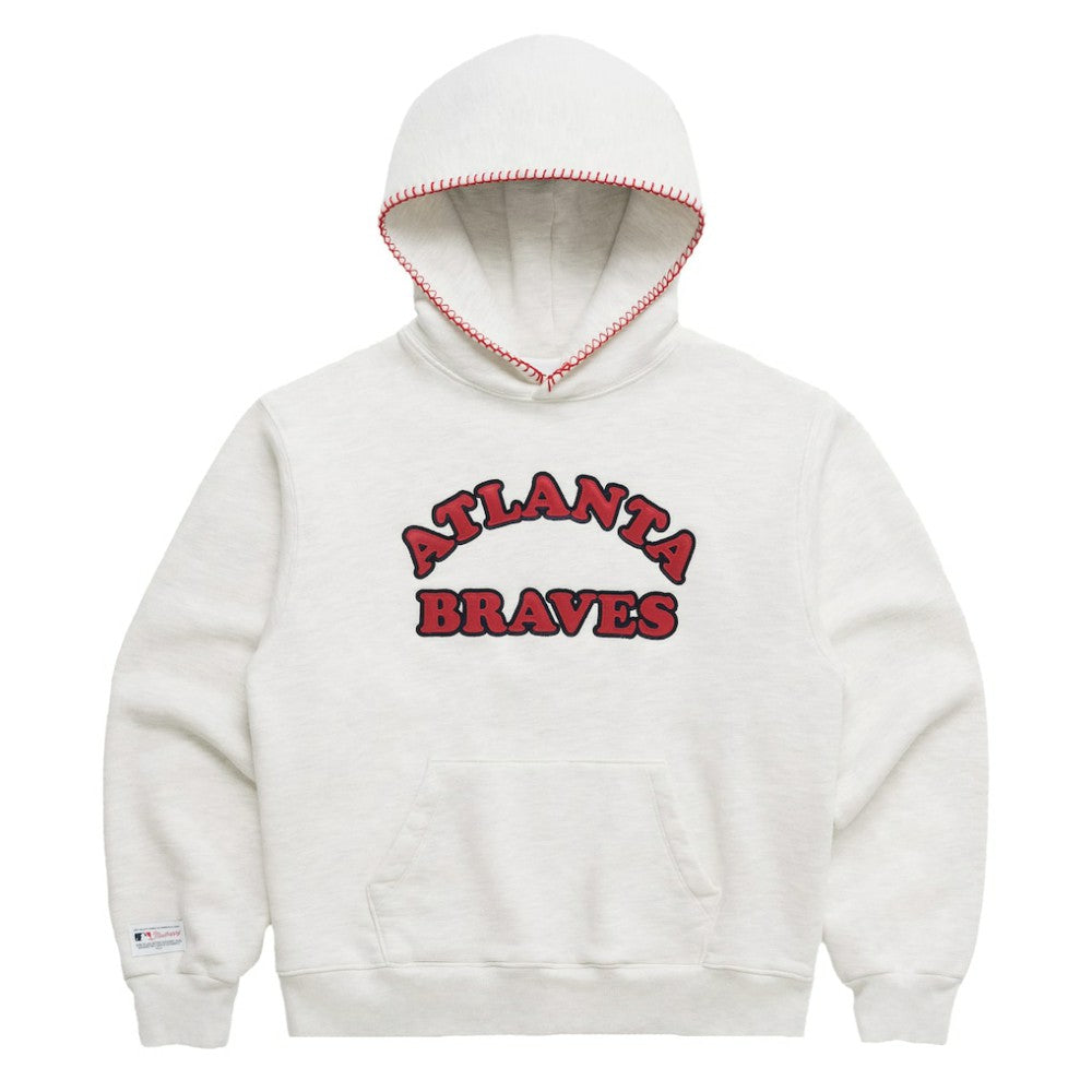 Atlanta Braves Madhappy x MLB Unisex Heavyweight Fleece Pullover Hoodie - MLB