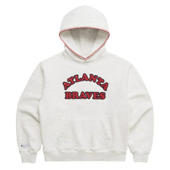 Atlanta Braves Madhappy x MLB Unisex Heavyweight Fleece Pullover Hoodie - MLB