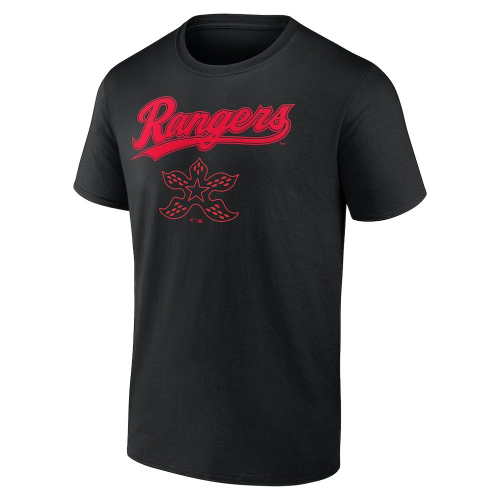 Texas Rangers Stranger Things Demogorgan T-Shirt - MLB