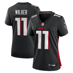 Jalon Walker Atlanta Falcons Women's Team Game Jersey Black | Nike for Sale