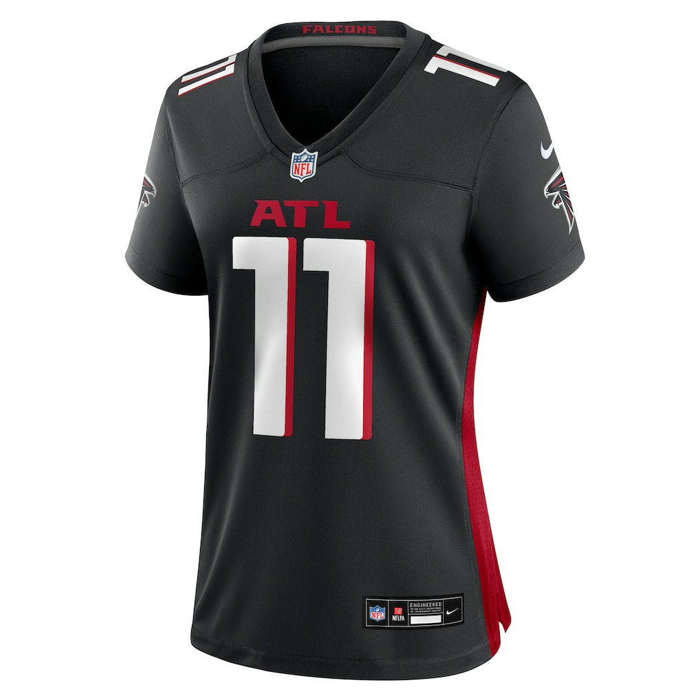 Jalon Walker Atlanta Falcons Women's Team Game Jersey Black | Nike for Sale
