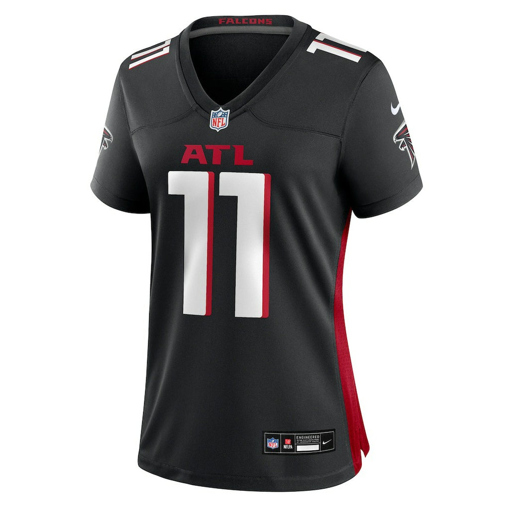 Jalon Walker Atlanta Falcons Women's Team Game Jersey Black | Nike for Sale