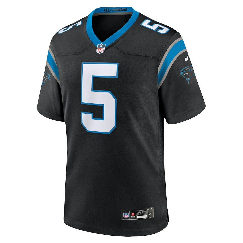 Rico Dowdle Carolina Panthers Team Game Jersey Black | Nike for Sale