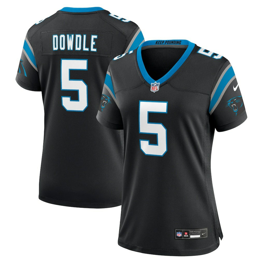 Rico Dowdle Carolina Panthers Women's Team Game Jersey Black | Nike for Sale