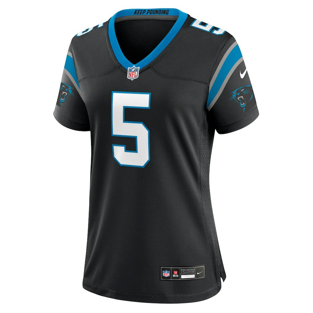 Rico Dowdle Carolina Panthers Women's Team Game Jersey Black | Nike for Sale