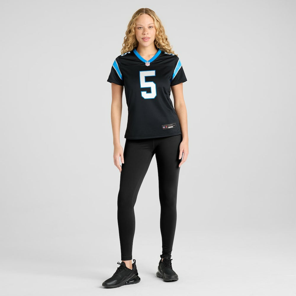 Rico Dowdle Carolina Panthers Women's Team Game Jersey Black | Nike for Sale