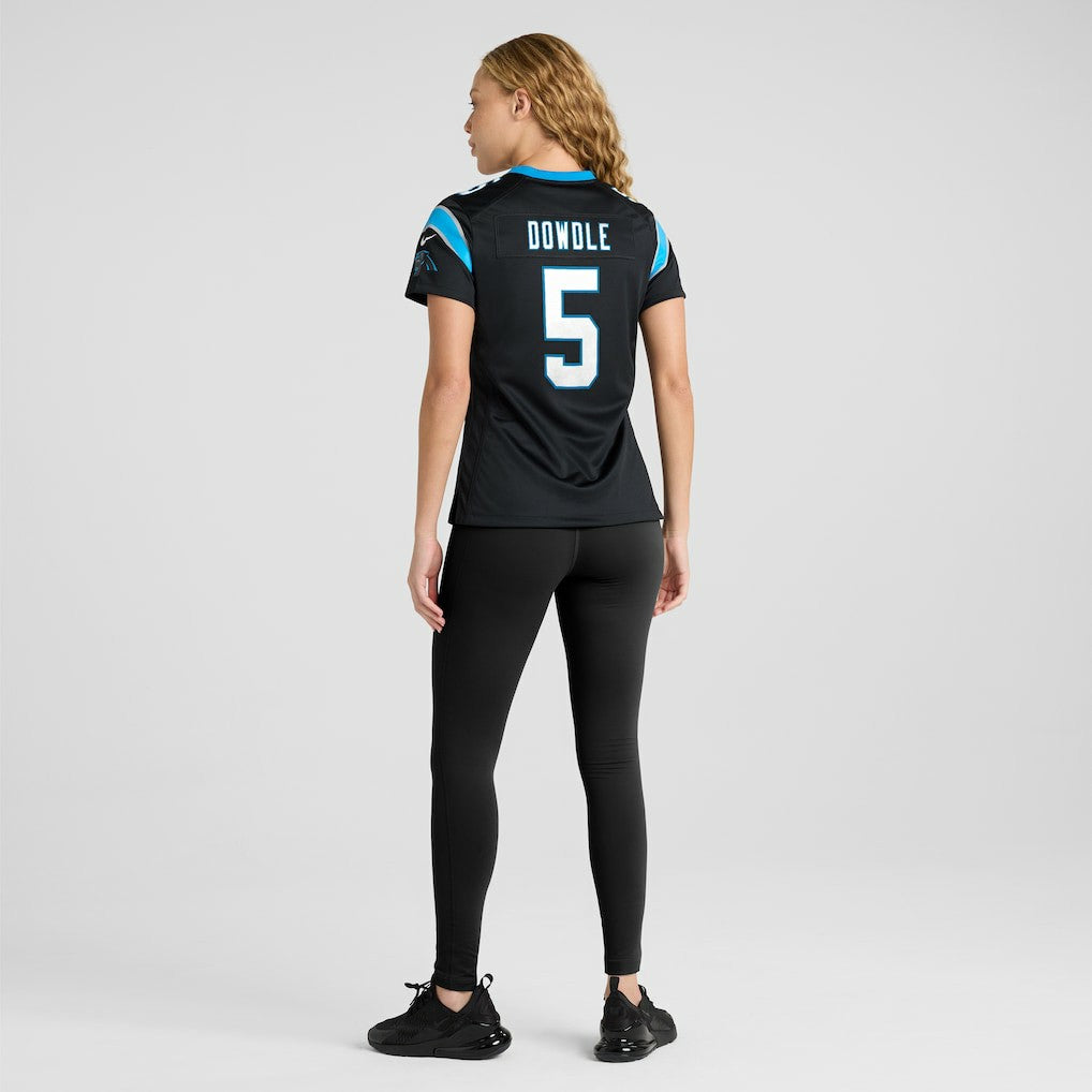 Rico Dowdle Carolina Panthers Women's Team Game Jersey Black | Nike for Sale