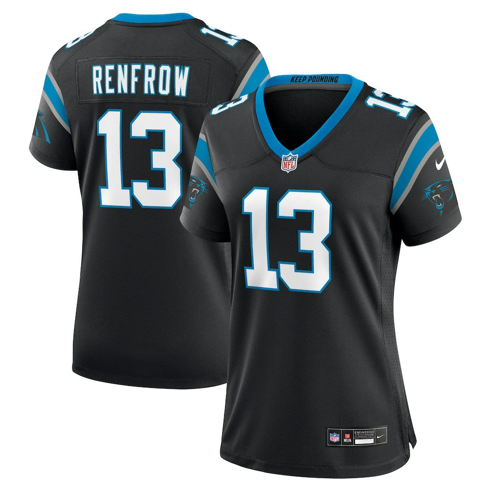 Hunter Renfrow Carolina Panthers Women's Team Game Jersey Black | Nike for Sale