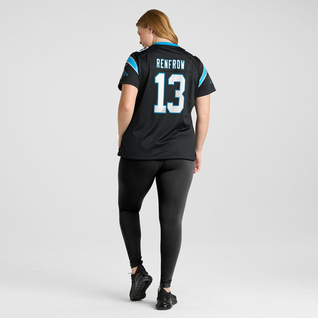 Hunter Renfrow Carolina Panthers Women's Team Game Jersey Black | Nike for Sale