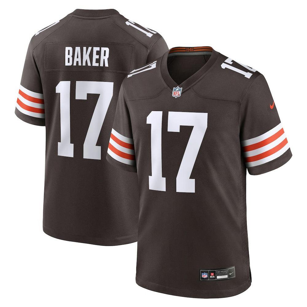Jerome Baker Cleveland Browns Team Game Jersey Brown | Nike for Sale