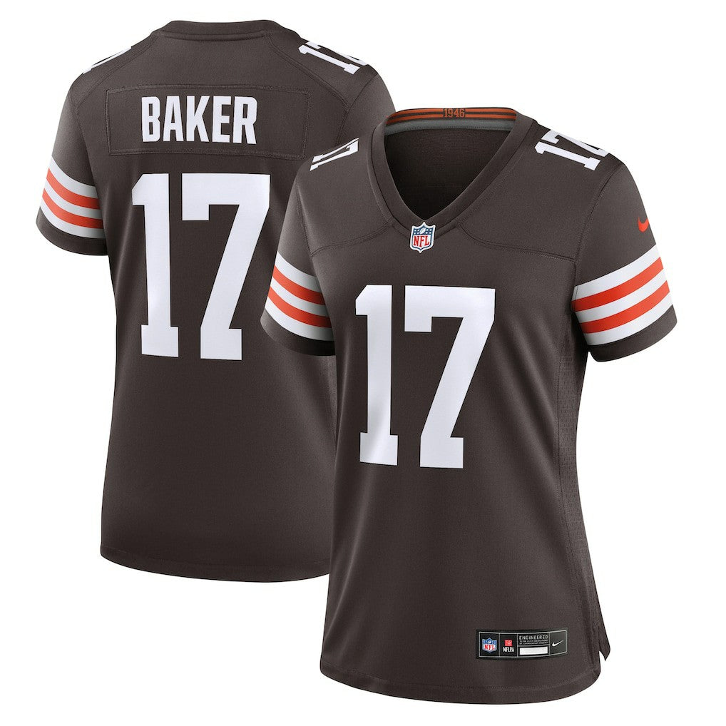 Jerome Baker Cleveland Browns Women's Team Game Jersey Brown | Nike for Sale