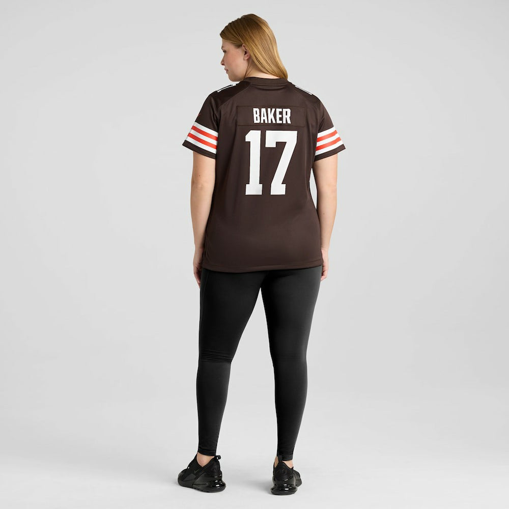 Jerome Baker Cleveland Browns Women's Team Game Jersey Brown | Nike for Sale