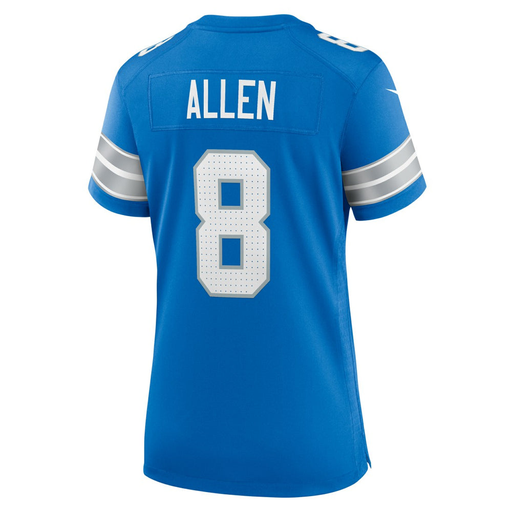 Kyle Allen Detroit Lions Women's Team Game Jersey Blue | Nike for Sale