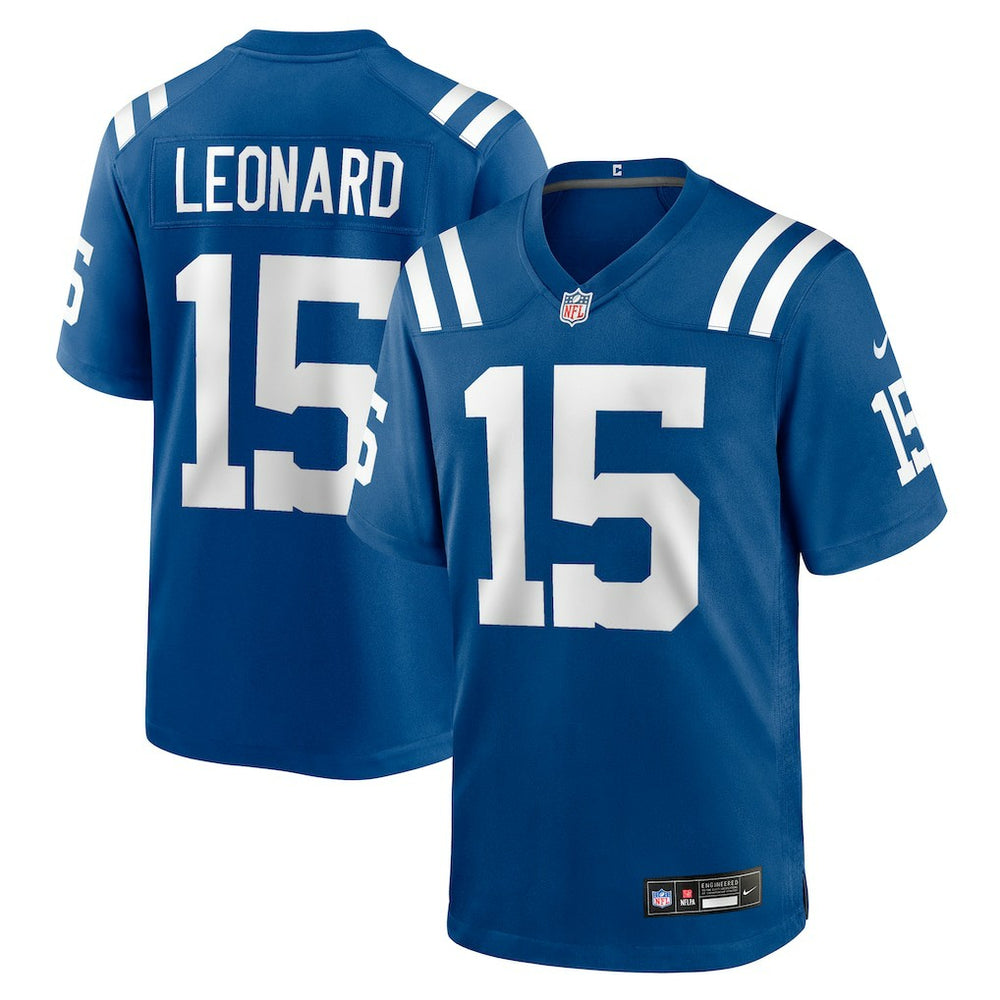 Riley Leonard Indianapolis Colts Team Game Jersey Royal | Nike for Sale