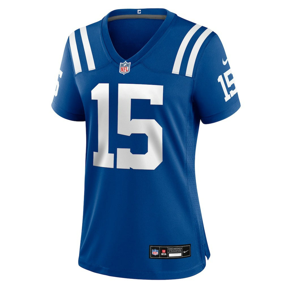 Riley Leonard Indianapolis Colts Women's Team Game Jersey Royal | Nike for Sale