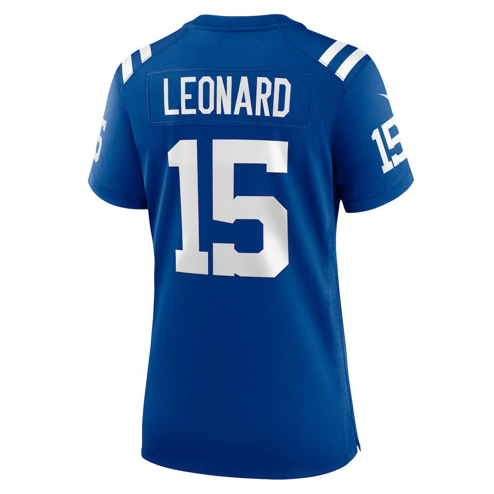 Riley Leonard Indianapolis Colts Women's Team Game Jersey Royal | Nike for Sale