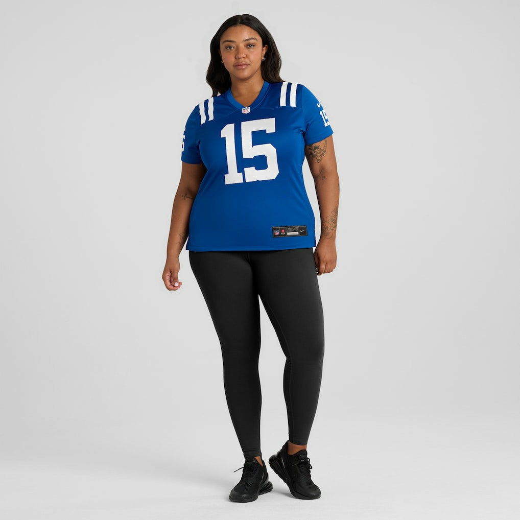 Riley Leonard Indianapolis Colts Women's Team Game Jersey Royal | Nike for Sale