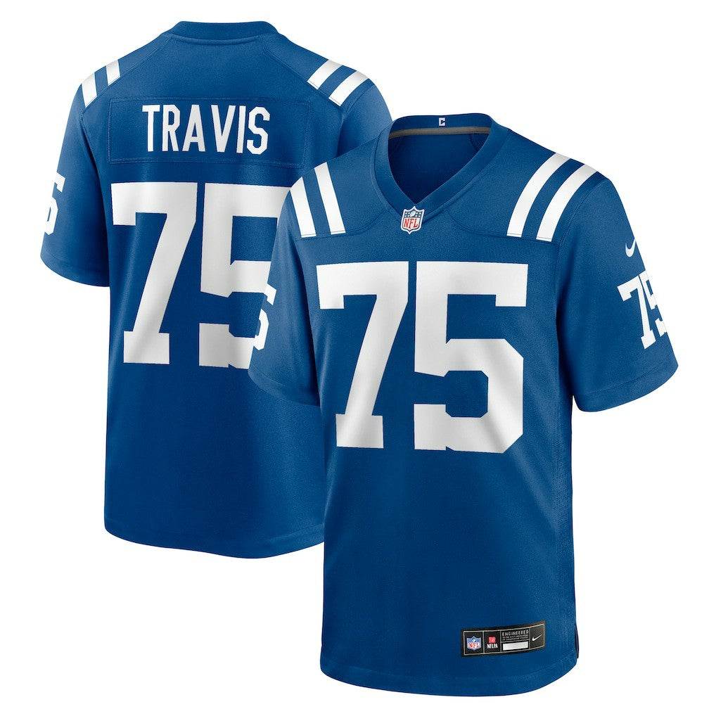Jalen Travis Indianapolis Colts Team Game Jersey Royal | Nike for Sale
