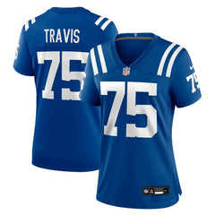 Jalen Travis Indianapolis Colts Women's Team Game Jersey Royal | Nike for Sale