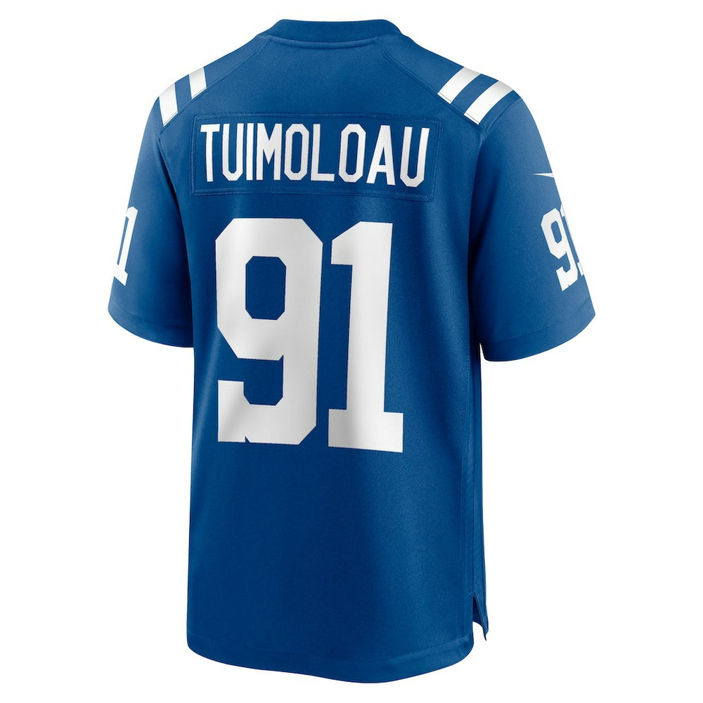 JT Tuimoloau Indianapolis Colts Team Game Jersey Royal | Nike for Sale