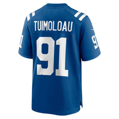 JT Tuimoloau Indianapolis Colts Team Game Jersey Royal | Nike for Sale