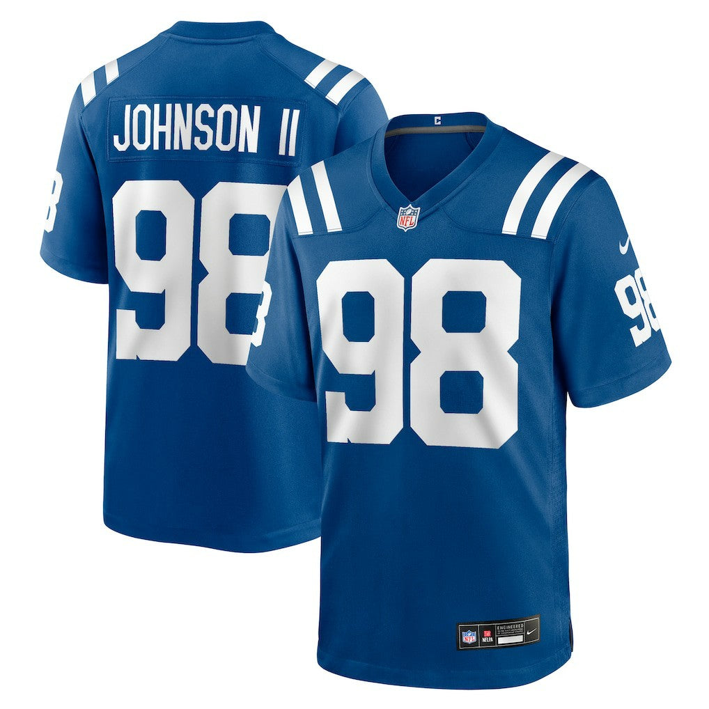 Eric Johnson II Indianapolis Colts Team Game Jersey Royal | Nike for Sale