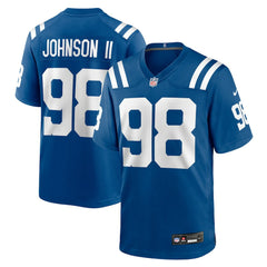 Eric Johnson II Indianapolis Colts Team Game Jersey Royal | Nike for Sale