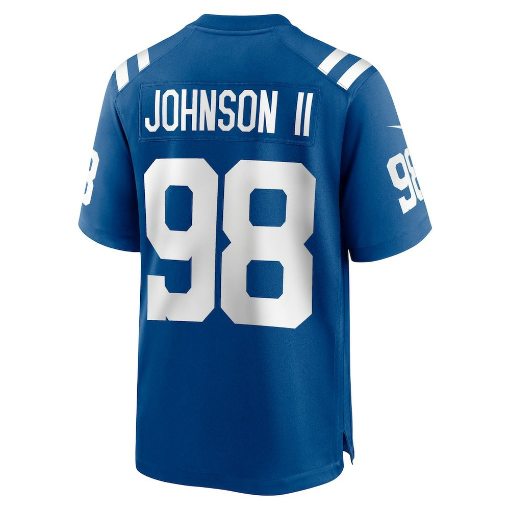 Eric Johnson II Indianapolis Colts Team Game Jersey Royal | Nike for Sale