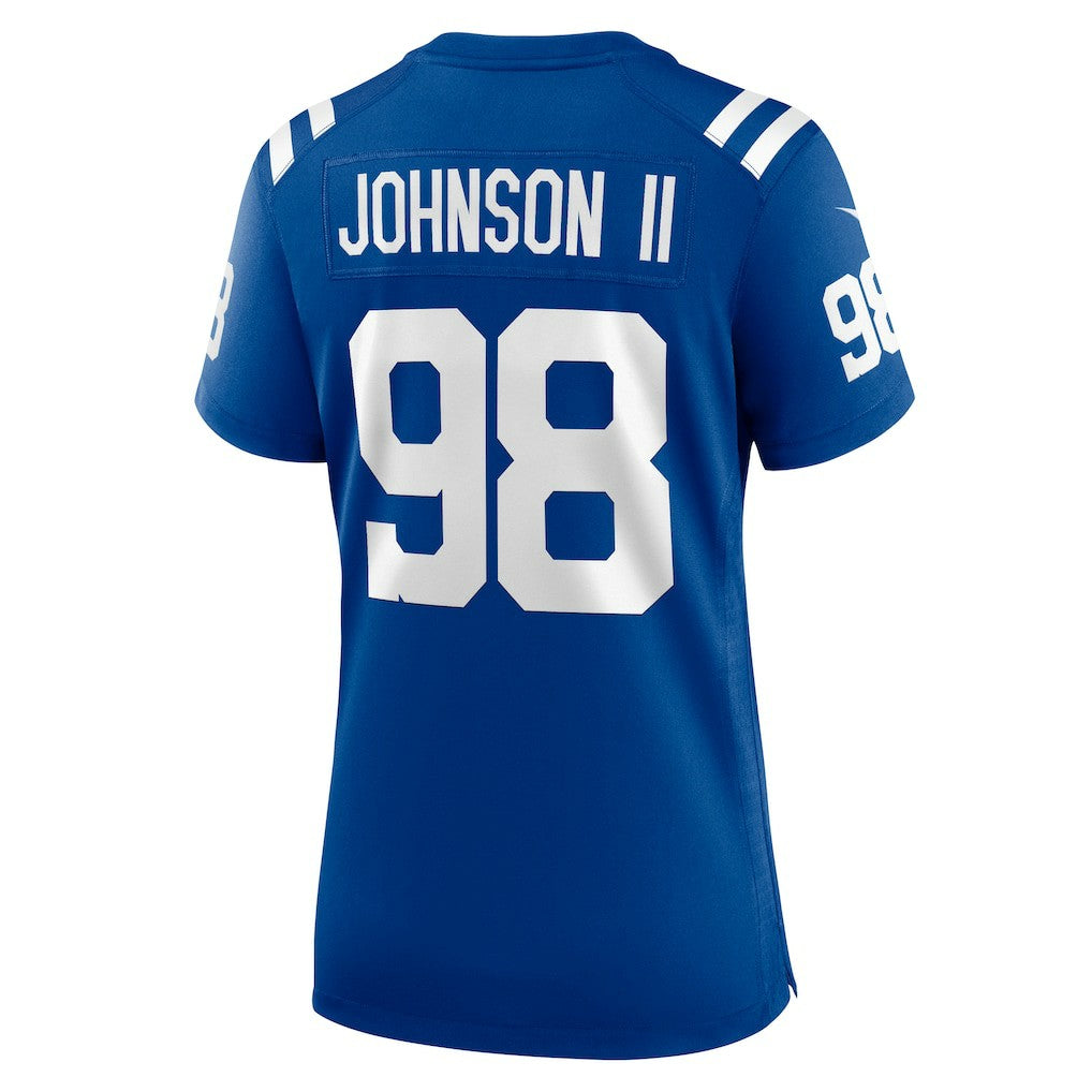 Eric Johnson II Indianapolis Colts Women's Team Game Jersey Royal | Nike for Sale