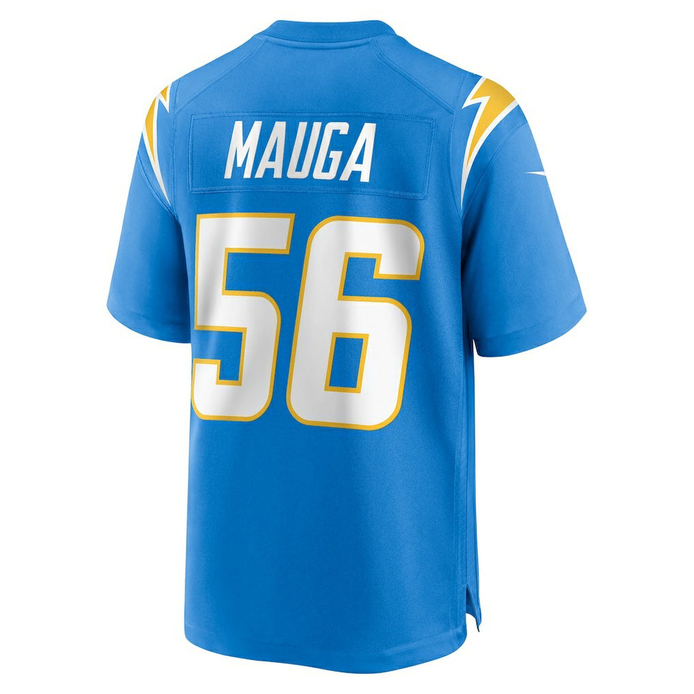 Kanai Mauga Los Angeles Chargers Team Game Jersey Powder Blue | Nike for Sale